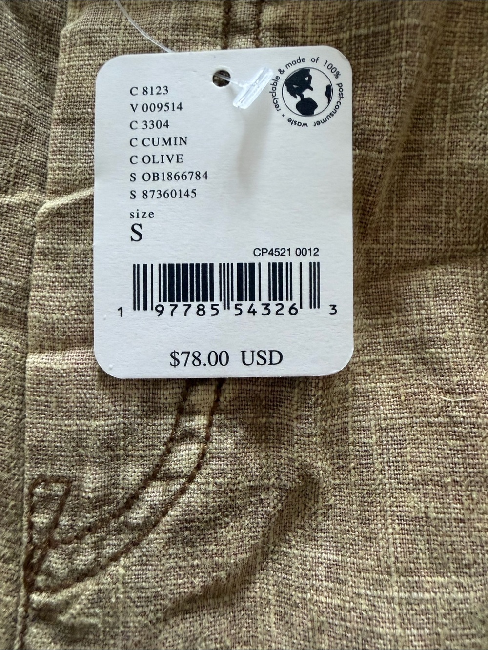 Free People High Road Barrel Pant in Python Women’s S NWT - Picture 7 of 10